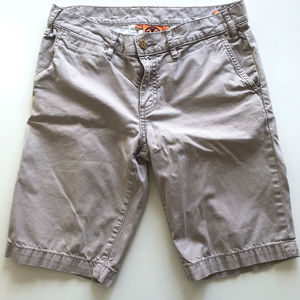 Tory Burch Beige Khaki Bermuda Chino Shorts